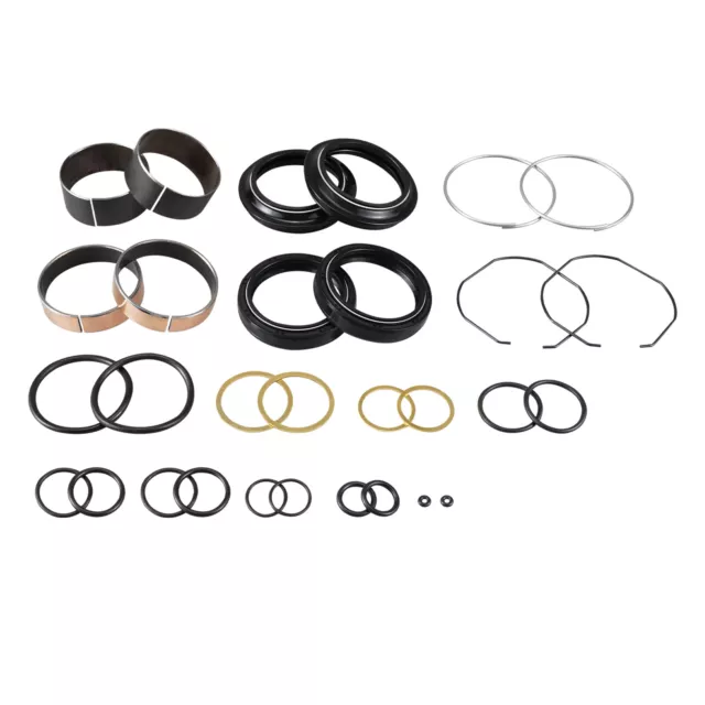 Fork Slider Bushings Oil Dust Seals Kit For Honda CR125R 1997-2007 CR250R 1996