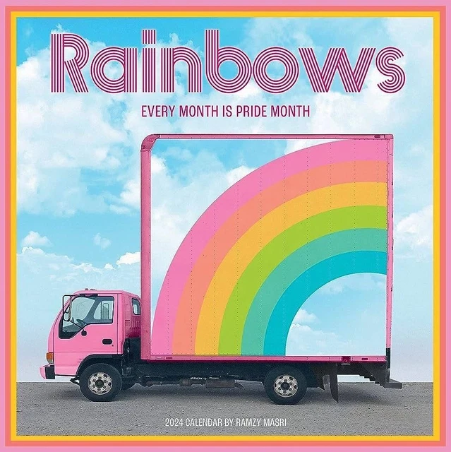 RAINBOWS EVERY MONTH Is Pride Month 2024 Wall Calendar 15.99 PicClick