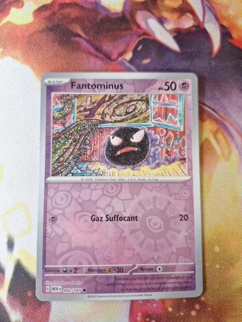 Pokemon Card - Fantominus Reverse - 092/165 - EV3.5 151