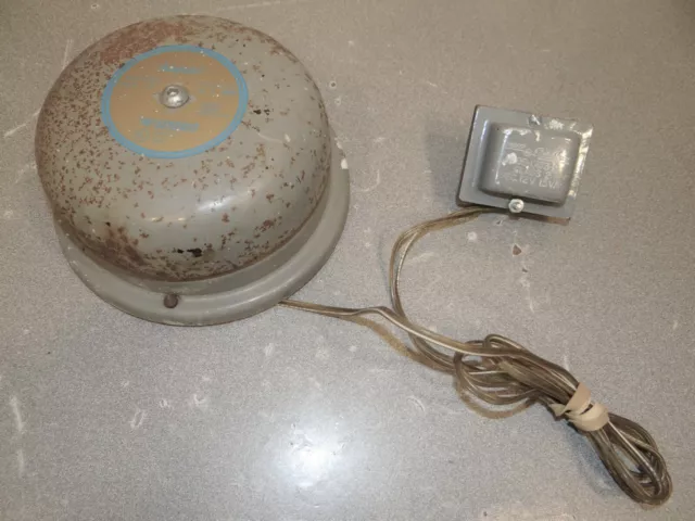 Edwards Adaptabel 340-6E5 12 volt all metal Fire Alarm Signal Bell FREE SHIPPING