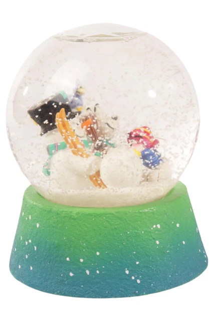 DIDDL decoración navideña bola de nieve vidrio