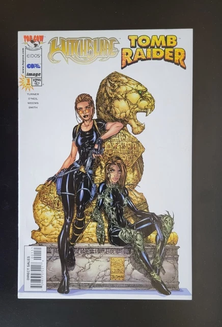 Image/Top Cow Comics Witchblade Tomb Raider (1998) #1 Dec Silvestri VARIANT NM+