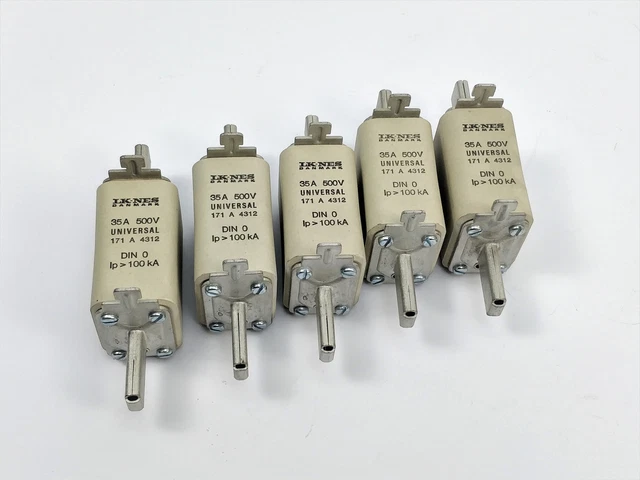 Lk / Bussmann 171A4312 Fusible 35A 500V Universel din 0 100kA 5 Scp