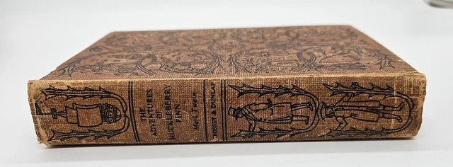 LE AVVENTURE DI Huckleberry Finn Mark Twain 1918 libro edizione