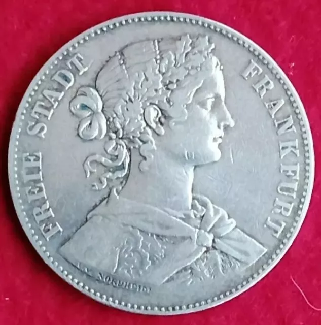 FRANKFURT AKS 8 - Vereinstaler von 1859 in Silber