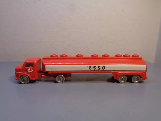 Lego Denmark Vintage 1960'S Mercedes Benz Esso Tanker Truck Ho Very Rare Vg