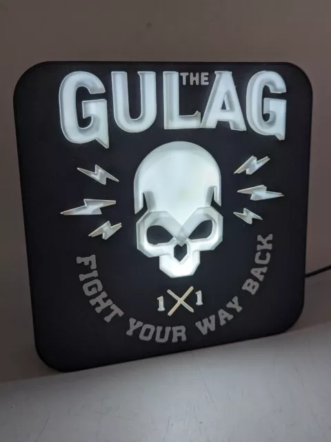 Official Call Of Duty Warzone Gulag 3D Desk Lamp / Wall Light  (E3)