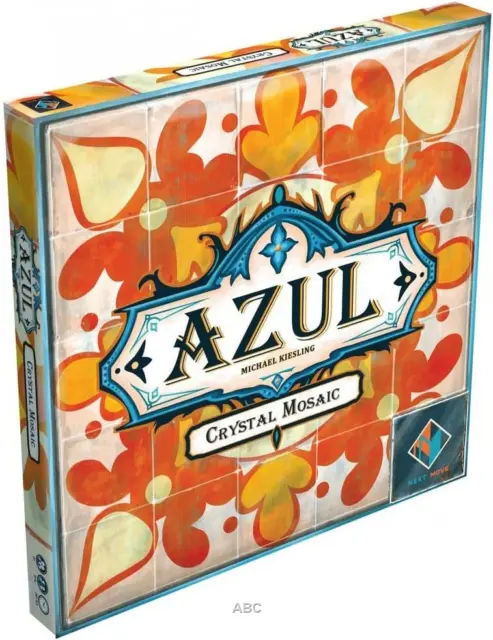 Azul: Crystal Mosaic Board Game - Strategy Fun for 2-4, Age 10+, 30-45 Min