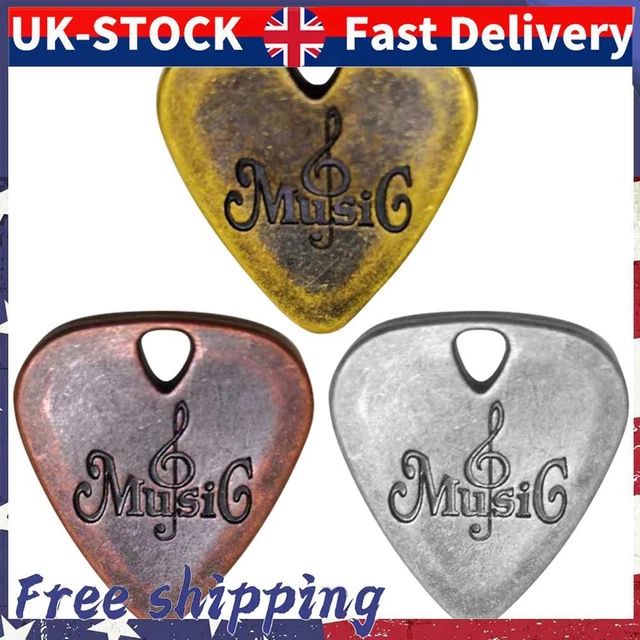 Zinc Alloy Guitar Pick Plectrum for Electric Guitar Musical Instrument Accessory