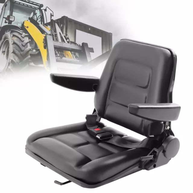 Universal Forklift Seat PVC Tractor Seat Lawn Mower Tractor Seat Mower Seat New