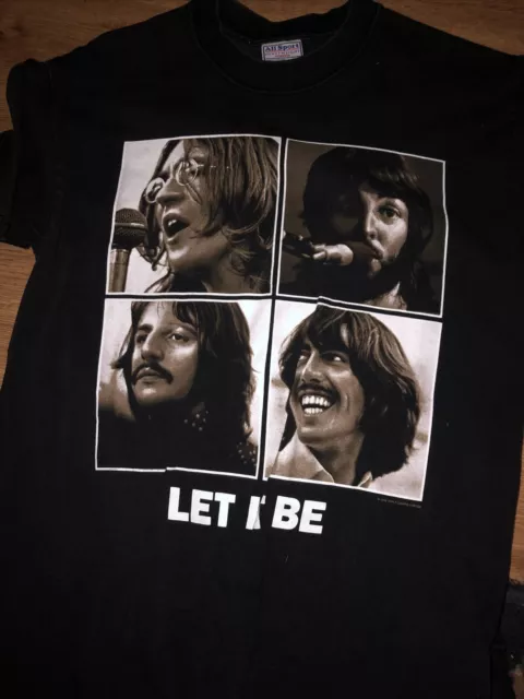 The Beatles Let It Be Club 13  T Shirt Small