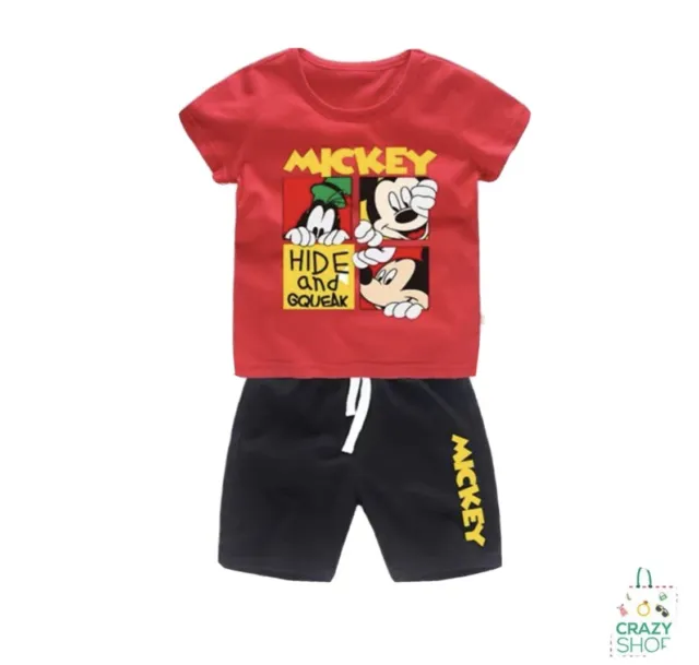Completo Mickey Mouse Tuta Per Bambini