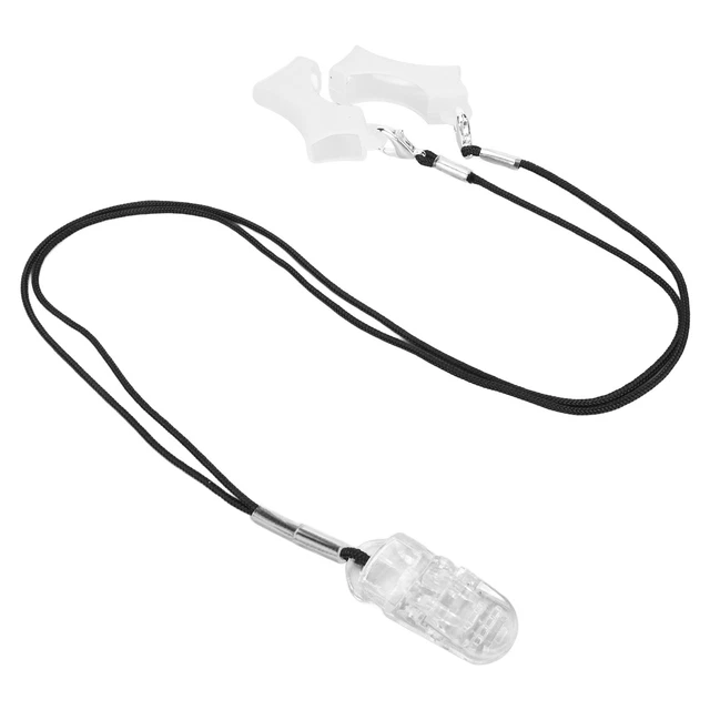 (Binaural) Audífono Cordón Clip Audífono Cuerda Clip Prevención de Pérdidas Grande