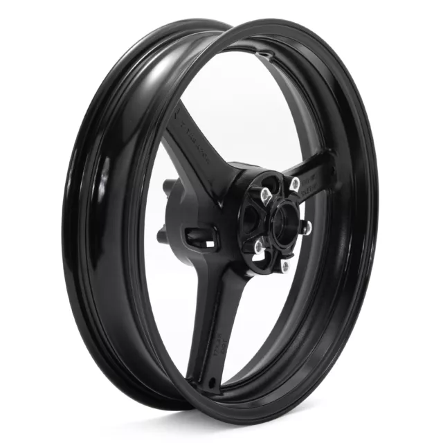 For KAWASAKI ZX10R Ninja 2016-2021 ZX-10R Ninja 16-21 17" Black Front Wheel Rim