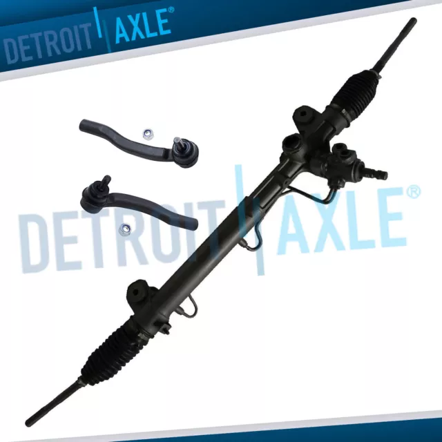 Complete Power Steering Rack and Pinion + Outer Tie Rod for 2004 - 2010 Sienna