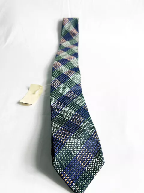 Charvet knit multicolor mens dress luxury silk tie. $225