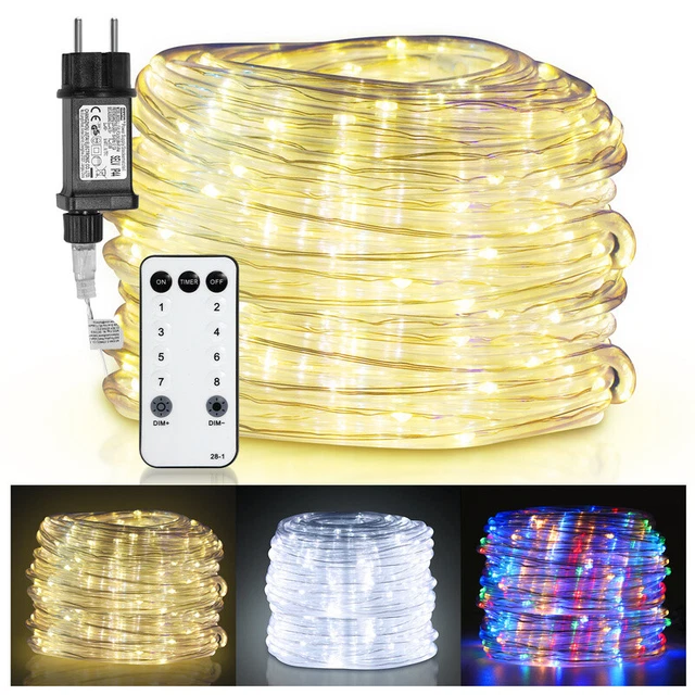 TUBO LUMINOSO A 108 LED PER ESTERNO 6 METRI DI LUCI MULTICOLOR CON Controller 8022044250489
