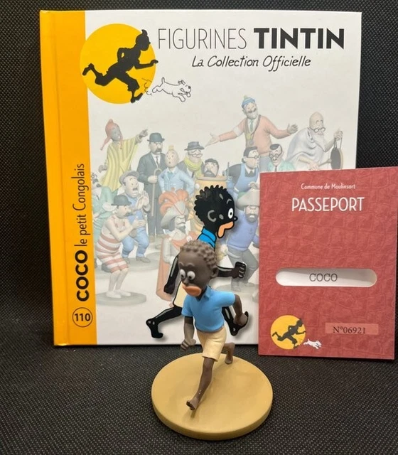 Figurine Tintin – Le Général Tapioca – Édition Officielle – Résine – N°108