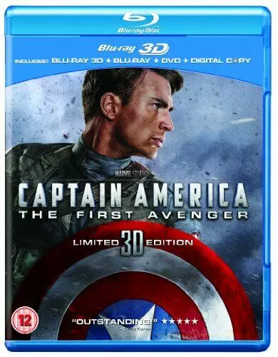 Captain America: The First Avenger Blu-ray Chris Evans (2011)