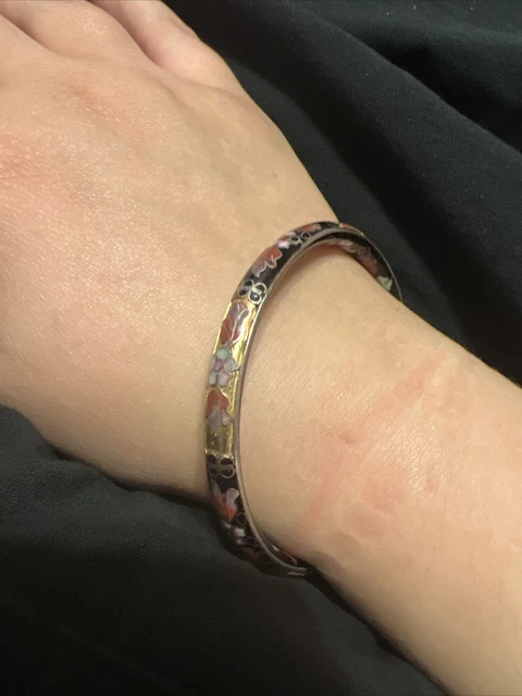 chinese antique bangle- Gold Plated