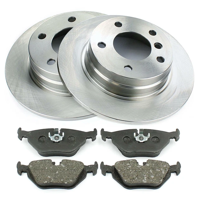 BESTPRICE Bremsensatz Hinterachse Für BMW 1er E81/E87 - Inkl. Bremsscheiben 280mm & Bremsbeläge