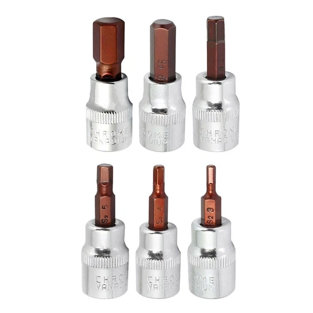 Llave de trinquete hexagonal multiespecificación con cabezal de destornillador hexagonal H310