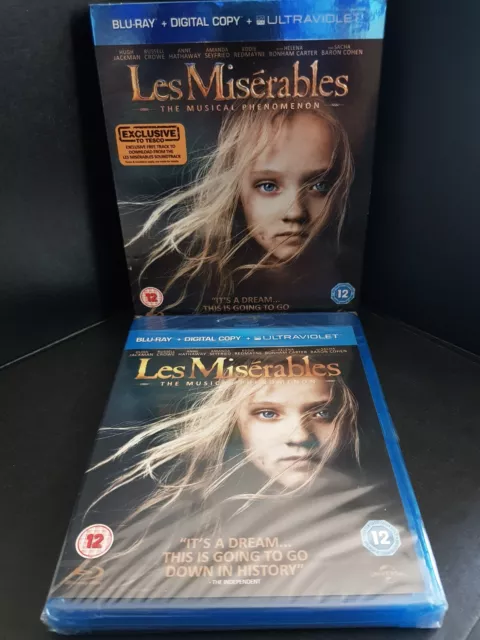 New Sealed Les Miserables The Musical Phenomenon Blu-Ray