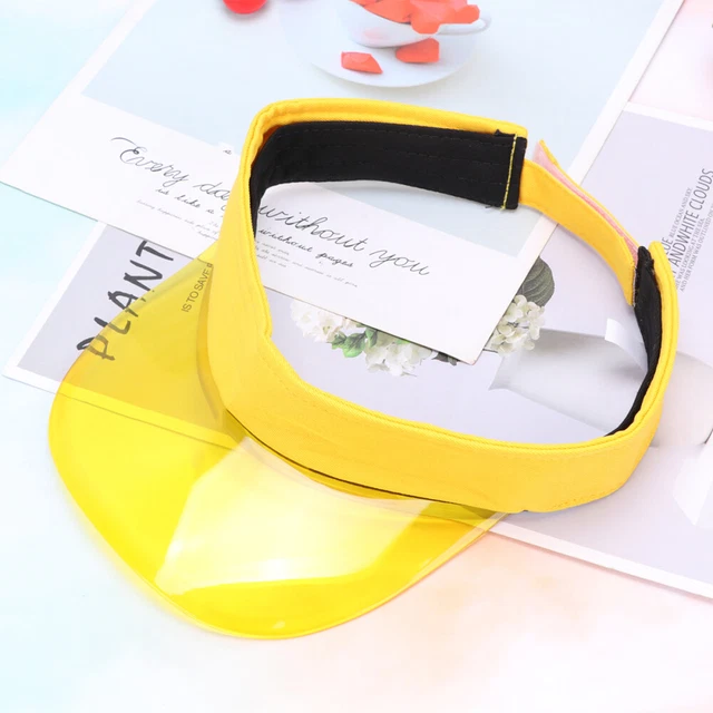Cappello da sole genitore-bambino trasparente per attività outdoor