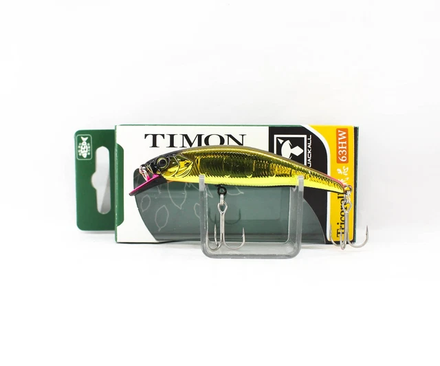 JACKALL TIMON TRICOROLL Ryushin 63 HW Naufrage Leurre HL Copper Yamame (1341) EUR 20,40 - FR