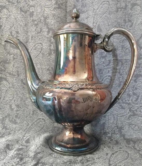 Kingsbury International Silver Vintage Silver Coffee/Tea Pitcher 1957 - 1996