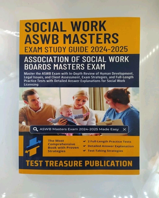 SOCIAL WORK ASWB Masters Exam Study Guide 2024-2025: Master the A (NEW ...