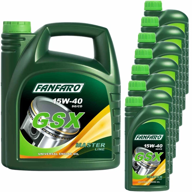 11L FANFARO GSX 15W-40 huile moteur L'Huile De Véhicule Personnel Api ...