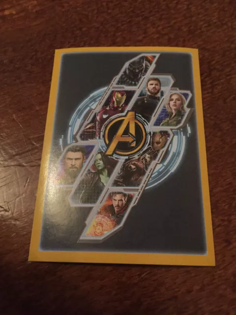 Panini Marvel Avengers: Infinity War 2018 No. X13 Stickers