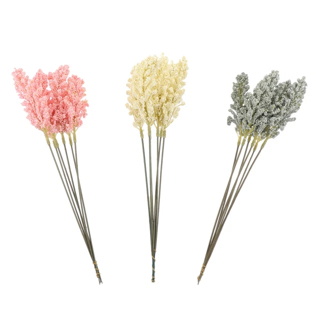 18PCS Tragbare Zarte Gefälschte weizen Für Desktop Hause Decor