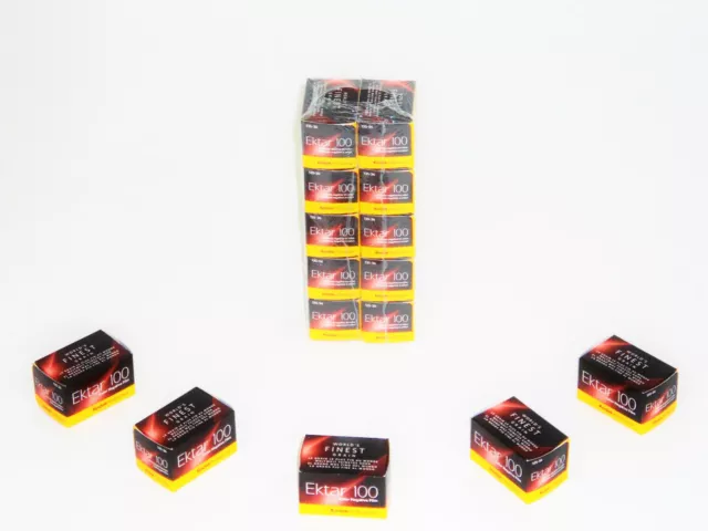 5 x KODAK EKTAR PRO 100 COLOUR NEG --35mm/36 exps--ULTRA FRESH--expiry: 03/2018 2