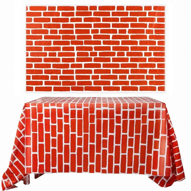 2 SHEETS REMOVABLE Brick Stone Wall Backdrop Brick Sheet Wallpaper