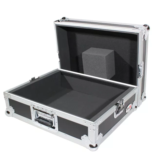 ATA Road Case DJ for 1200 Style Turntables Pioneer PLX1000, Technics, Numark etc 2