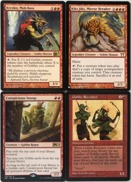 EDH Goblin Deck - Commander MTG Magic the Gathering