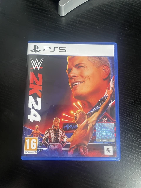WWE 2K24 Pour PS5 – Édition Européenne Multilingue (neuf Sous Blister)