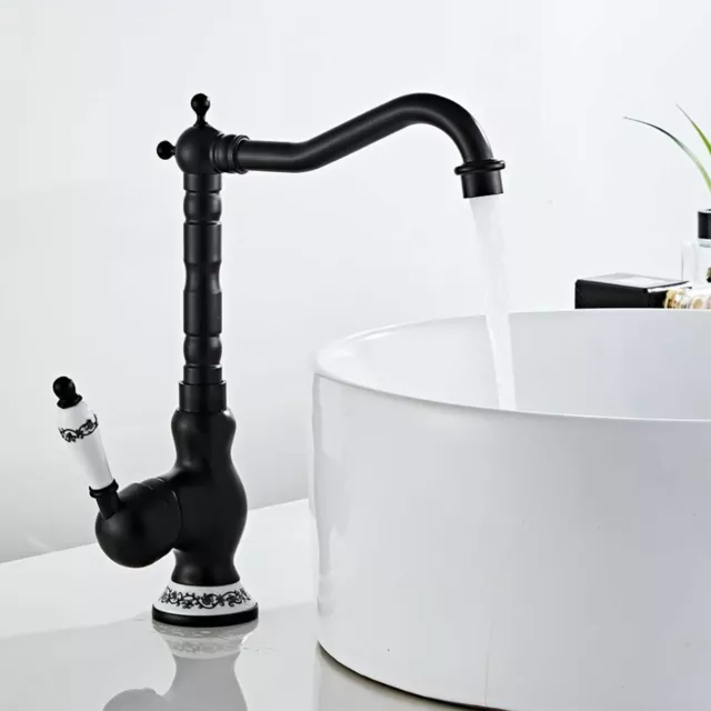 Retro Nostalgie Küchenarmatur Wasserhahn Küche Messing Armatur Einhebelmischer