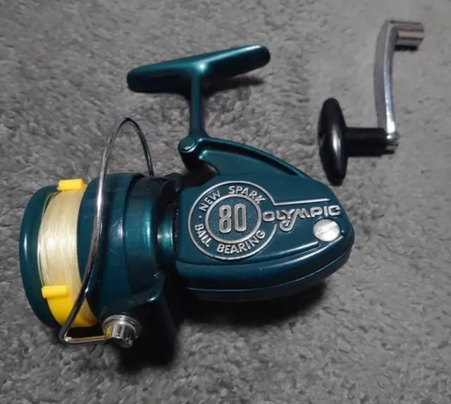 USED FISHING REEL Olympic ZEBRA 5000 made in Japan (E) $31.00 - PicClick