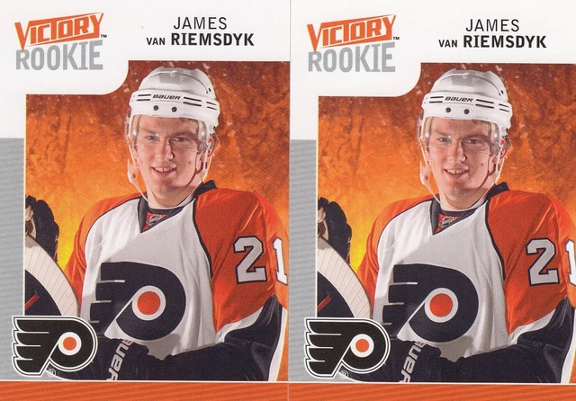 JAMES van RIEMSDYK 2009-10 Upper Deck Victory ROOKIE RC **2 Card Lot**