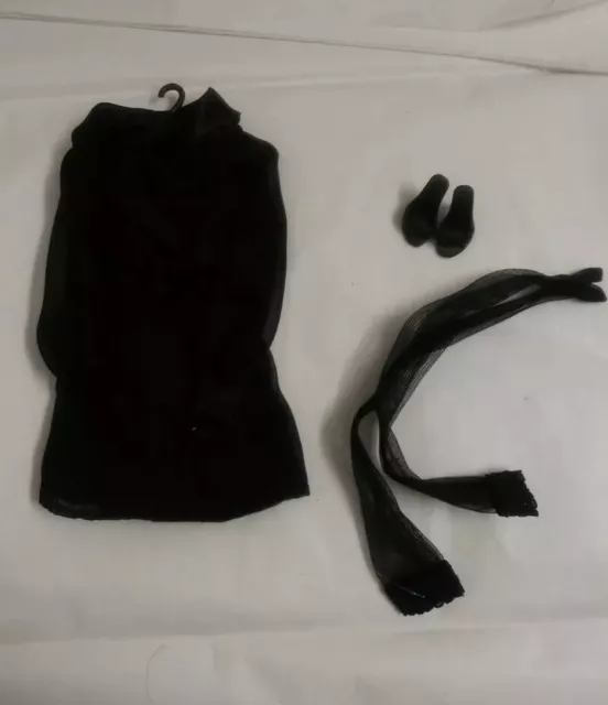 Jazz Baby Diva Barbie Doll Lingerie Set In Hanger, Shoes  New