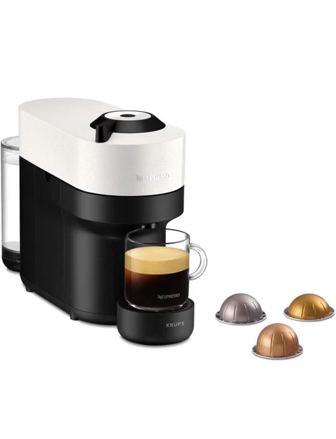 Cafetière à Capsules Machine à Café 4 Tailles de Tasses Expresso,Long Blanc Neuf