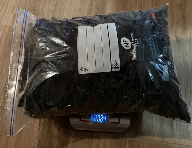 LEGO VRAC - TOUTE PIÈCES - Noir - 2 KG