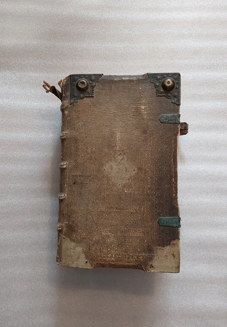 Luther Bibel antik, Die ganze Heilige Schrift Wittenberg 1665 Frankfurt.