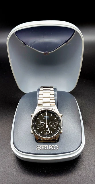SEIKO QUARTZ CHRONOGRAPH 7A28 702A- Black James Bond Vintage EUR 550,00 - PicClick IT SEIKO QUARTZ CHRONOGRAPH 7A28 702A- Black James Bond Vintage EUR 550,00 - PicClick IT