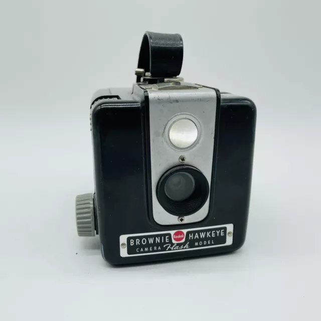 Vintage Kodak Brownie Hawkeye Flash Camera Model Camera