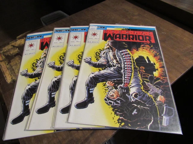 Lot of 4 Copies of Eternal Warrior #1 Valiant First Key Issue Comic Book