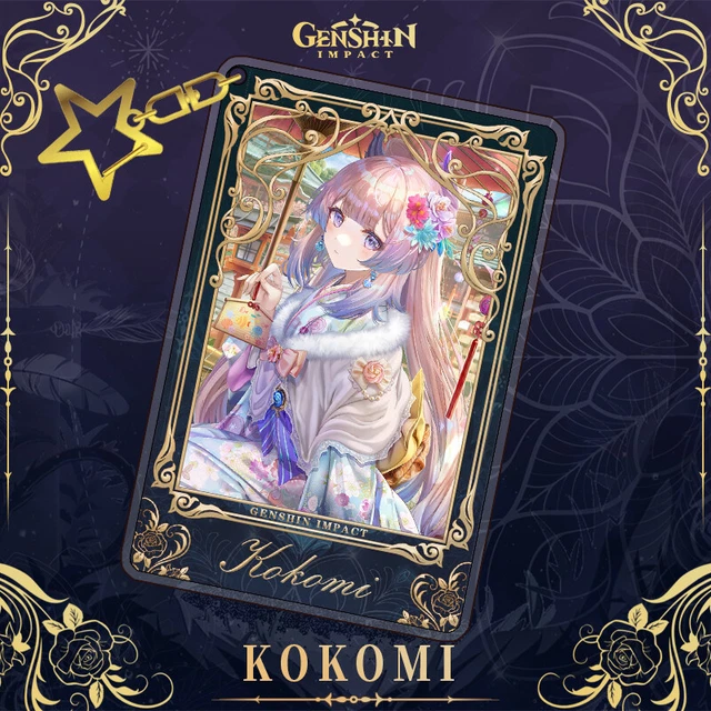 Genshin Impact Sangonomiya Kokomi Acrylic Keychain Itabag Key Chain Pendant